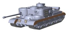 1/72 British Nuffield Assault Tank A.T.13 + A.T.14 PREORDER
