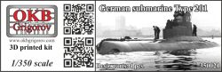 1/350 German submarine Type 201 (N350021)