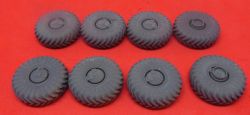1/72 Wheels for ZiL-135/Luna-M((FROG-7))/Uragan (Trumpeter) (S72600)