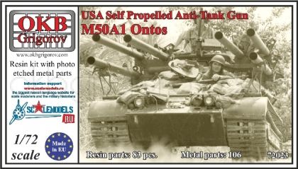 USA Self Propelled Anti-Tank Gun M50A1 Ontos