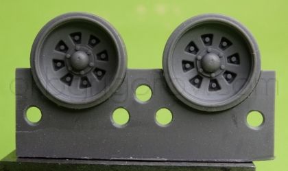 1/48 Wheels for T-72, early
