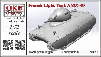 French Light Tank AMX-40