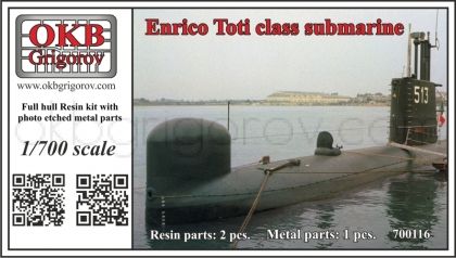 1/700 Enrico Toti class submarine