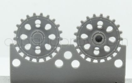 1/72 Sprockets for Pz.III ausf. A/B