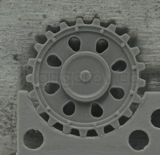 1/72 Sprockets for Pz.III ausf. C/D