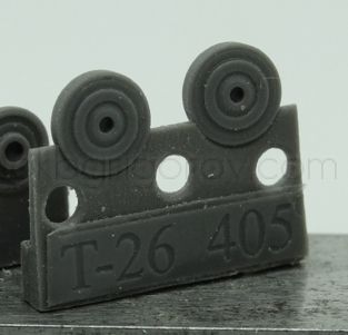 1/72 Wheels for T-26, middle