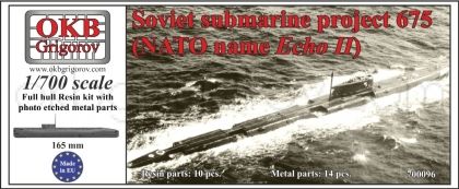 Soviet submarine project 675 (NATO name Echo II)