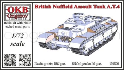 1/72 British Nuffield Assault Tank A.T.4 (V72094)