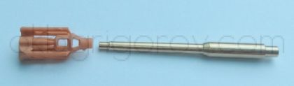 1/72 Metal barrel for Pz.VI Tiger, with early muzzle brake (S72491)