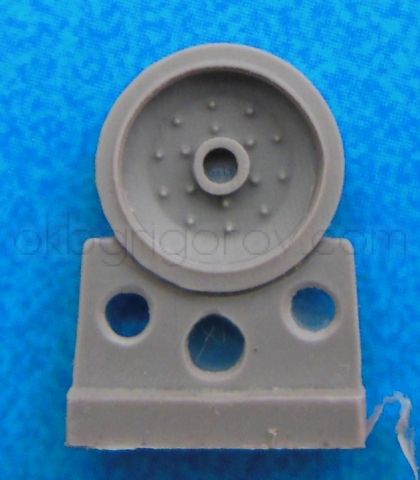 1/72 Wheels for T-34,10 bolts, late production,smooth bandage