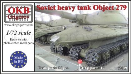 1/72 Soviet Heavy Tank Object 279