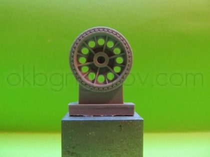 Wheels for T-34, StarfishWheels for T-34,cast, early, bandage with pattern and 40 apertures(half spider)