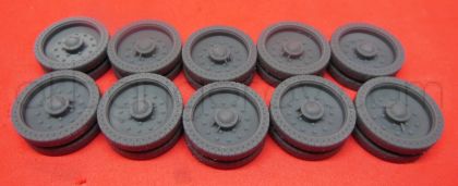 1/48 Wheels for T-34,12 bolts, initial production (S48003)