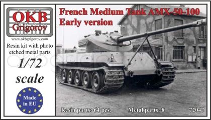 French Medium Tank AMX-50-100, Early version