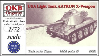 USA Light Tank ASTRON X-Weapon