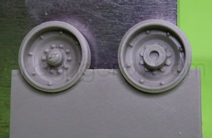 1/72 Wheels for M1 Abrams, late