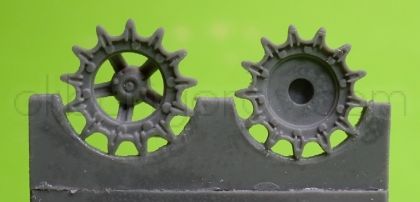 1/72 Sprockets for T-54, early