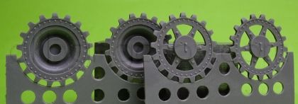 1/48 Sprockets for Pz.V Panther, 17 tooth type 4