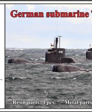 1/350 German submarine Type 206A
