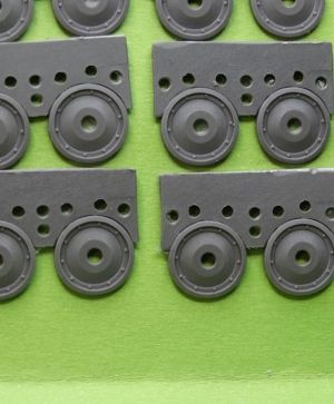 1/72 Wheels for Tiger I, early type 2