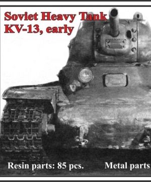1/72 Soviet Heavy Tank KV-13, early