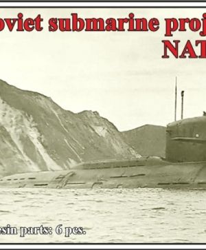 Soviet submarine project 667 A Navaga (NATO name Yankee I),WATERLINE, (2 per set)