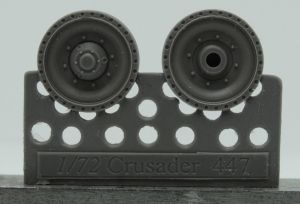 1/72 Wheels for Crusader and Covenanter, type 2