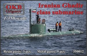 1/350 Iranian Ghadir class submarine