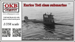 1/350 Enrico Toti class submarine