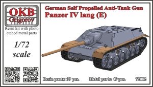 1/72 German Self Propelled Anti-Tank Gun Panzer IV lang (E)