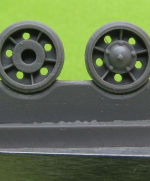 1/72 Idler wheel for T-34 mod.1940, with rubber bandage
