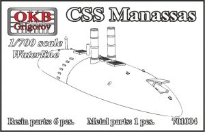 1/700 CSS Manassas - waterline (N701004)