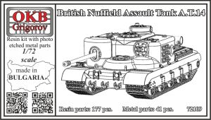 1/72 British Nuffield Assault Tank A.T.14 (V72109)
