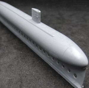 1/700 USS Los Angeles class, Flight 1 with towed array sonar (N700142)