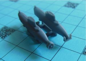1/700 German submarines Type 202, S172 and S173 (N700145)