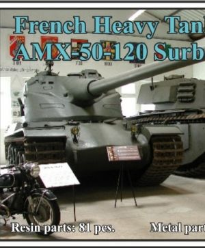 French Heavy Tank AMX-50-120 Surbaissé