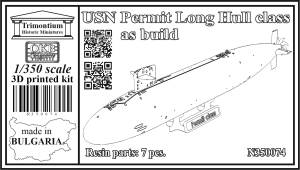 1/350 USN Permit Long Hull class, as build (N350074)