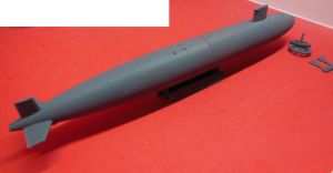 1/350 USS Jack SSN-605, as build (N350075)