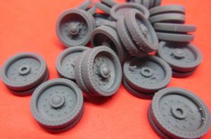 1/48 Wheels for T-34,12 bolts, initial production (S48003)