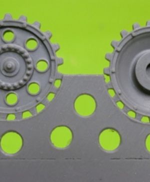 1/72 Sprockets for Pz.III ausf. E/F/G and early H, without hub cap