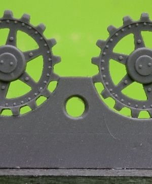 1/72 Sprockets for Pz.V Panther, 17 tooth type 3
