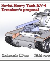 1/72 Soviet Heavy Tank KV-4, Ermolaev’s proposal