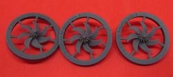 1/350 Propellers for Los Angeles class submarine, type B (NS350003)