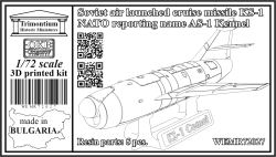 1/72 Soviet air launched cruise missile KS-1 (NATO reporting name AS-1 Kennel) (WEMR72027)