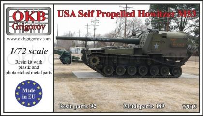 USA Self Propelled Howitzer M53