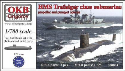 1/700 HMS Trafalgar class submarine