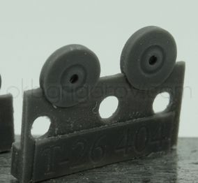 1/72 Wheels for T-26, early
