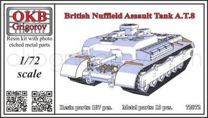 1/72 British Nuffield Assault Tank A.T.8