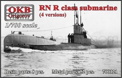 1/700 RN R class submarine