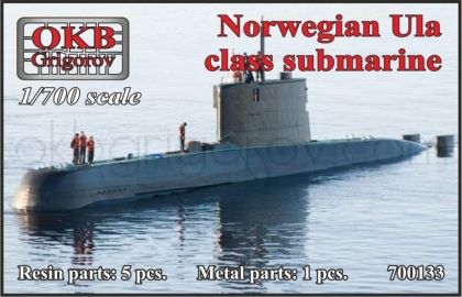 1/700 Norwegian Ula class submarine